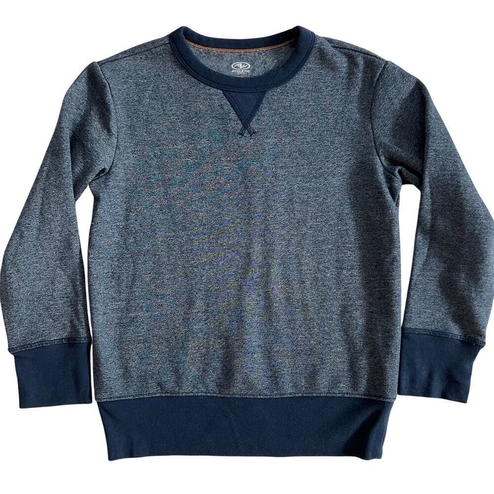 Athletic Works Kids Pullover Size M (8) Sweater Blue Warm